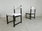 Brutalist Dining Chairs attributed to Emiel Veranneman for Decoene, 1970s, Set of 8 7