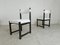 Brutalist Dining Chairs attributed to Emiel Veranneman for Decoene, 1970s, Set of 8, Image 7
