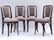 Art Noveau Bentwood Chairs from Thonet, 1905, Set of 4 9