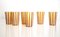 Salty Caramel Collection Glasses by Maryana Iskra for Ribes the Art of Glass, Set of 7 3