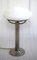 Nickel Table Lamp with Opal Screen by Adolf Loos for Villa Steiner, 1950s 2