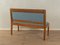 Vintage Blue Bench, 1970s, Image 3