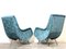 Lounge Chairs attributed to Aldo Morbelli for Isa Bergamo, Italy, 1950s, Set of 2 12