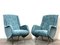 Lounge Chairs attributed to Aldo Morbelli for Isa Bergamo, Italy, 1950s, Set of 2 2