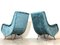 Lounge Chairs attributed to Aldo Morbelli for Isa Bergamo, Italy, 1950s, Set of 2 13