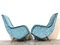 Lounge Chairs attributed to Aldo Morbelli for Isa Bergamo, Italy, 1950s, Set of 2 11