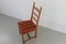 Vintage Brutalist Danish Ladder Back Oak Dining Chair by Henning Kjærnulf, 1960s 12