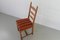 Vintage Brutalist Danish Ladder Back Oak Dining Chair by Henning Kjærnulf, 1960s, Image 12