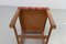 Vintage Brutalist Danish Ladder Back Oak Dining Chair by Henning Kjærnulf, 1960s 9