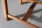 Vintage Brutalist Danish Ladder Back Oak Dining Chair by Henning Kjærnulf, 1960s 16