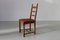 Vintage Brutalist Danish Ladder Back Oak Dining Chair by Henning Kjærnulf, 1960s 2