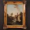 Artiste Italien, Paysage, 1780, Huile sur Toile, Encadrée 1