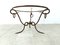 Wrought Iron Coffee Table attributed to René Drouet, 1940s 10