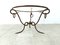 Wrought Iron Coffee Table attributed to René Drouet, 1940s, Image 10