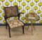 Upholstered Armchair with Viennese Wickerwork 7