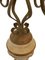 Gothic Style Candelabra in Wrought Iron with Ceramic Base, Germany 8
