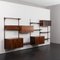 Mid-Century Rosewood 4-Bay Wall Unit by Rud Thygesen & Johnny Sørensen, Denmark, 1960s 8