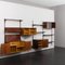 Mid-Century Rosewood 4-Bay Wall Unit by Rud Thygesen & Johnny Sørensen, Denmark, 1960s, Image 9