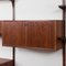 Mid-Century Rosewood 4-Bay Wall Unit by Rud Thygesen & Johnny Sørensen, Denmark, 1960s 13