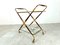 Vintage Italian Serving Trolley attributed to Cesare Lacca, 1950s 2