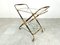 Vintage Italian Serving Trolley attributed to Cesare Lacca, 1950s, Image 6