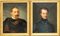 Swedish King Portraits, 1800s, Oil on Canvases, Framed, Set of 4 3