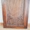 Antique Balinese Teak Door Panel with Floral Carving 6