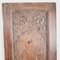 Panel de puerta balinés antiguo de teca con tallado floral, Imagen 5