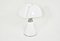 Lámpara de mesa Pipistrello en blanco de Gae Aulenti para Martinelli Luce, años 90, Imagen 5