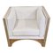 Sessel aus Bambus & Farbglas, 2000er 1