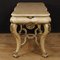 Dutch Lacquered and Gilded Table with Marble Top, 1950s 11