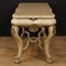 Dutch Lacquered and Gilded Table with Marble Top, 1950s, Image 11