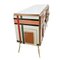 Vintage Colorful Glass Sideboard 5