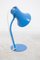 Kleine blaue Vintage Tischlampe, 1960er 4