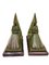 Art Deco Bookends by Max Le Verrier, France, 1920s, Set of 2 3