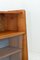 Walnut Cabinet with Glass Sliding Doors from Tatra Nabytok, 1950s, Image 9