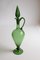 Amphora Shaped Vases in Empoli Glass, Italy, 1940s, Set of 3, Image 6