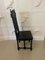 Viktorianische Beistellstühle aus geschnitzter ebonisierter Eiche, 1860er, 2er Set 13