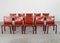 CAB 412 Chairs in Steel and Leather by Mario Bellini for Cassina, 1990s, Set of 10 1