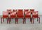 CAB 412 Chairs in Steel and Leather by Mario Bellini for Cassina, 1990s, Set of 10, Image 1