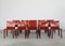 CAB 412 Chairs in Steel and Leather by Mario Bellini for Cassina, 1990s, Set of 10 5