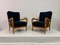 Vintage Armchairs in Boucle, 1950s, Set of 2 6