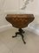 Antique Victorian Quality Burr Walnut Chess Table , 1860, Image 13
