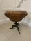 Table Victorienne Antique en Loupe de Noyer, 1860 13