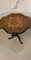 Antique Victorian Quality Burr Walnut Chess Table , 1860 4