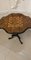 Antique Victorian Quality Burr Walnut Chess Table , 1860, Image 4