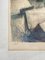 Bernard Gantner, Paesaggio invernale con villaggio, Litografia a colori, XX secolo, Immagine 6