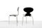 Sedie Ant modello FH3100 di Arne Jacobsen per Fritz Hansen, 1969, set di 6, Immagine 2