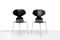 Sedie Ant modello FH3100 di Arne Jacobsen per Fritz Hansen, 1969, set di 6, Immagine 3