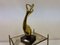 Brass Sculpture of Musician on Marble Base, 1980s 2